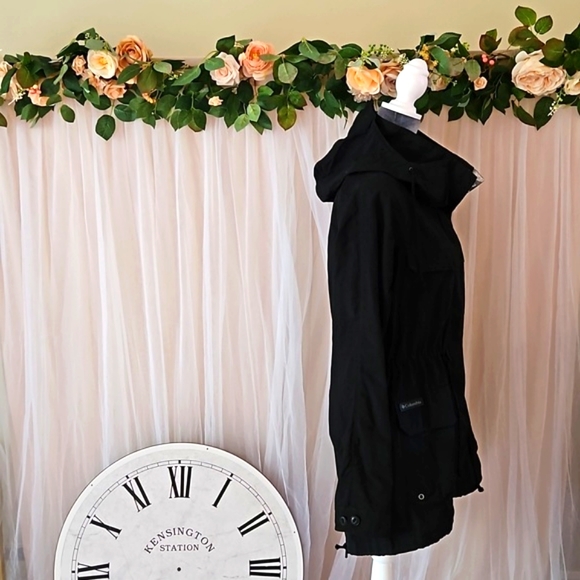 EUC - Columbia Lightweight Anorak Utility Jacket w/ Removable hood - Sz L - Picture 7 of 13